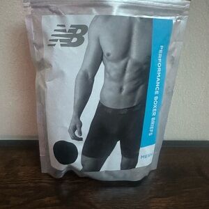 2 Pack New Balance Mesh Boxer Briefs - Black